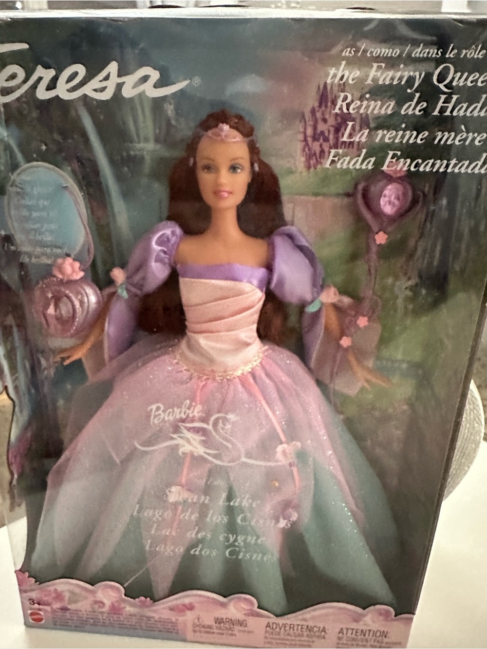 Barbie Teresa Swan Lake Fairy Queen 2003 NIB Collector Doll